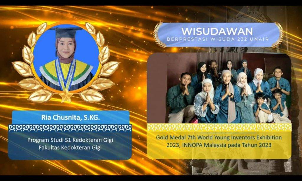 Ria Chusnita - Wisudawan Berprestasi Internasional