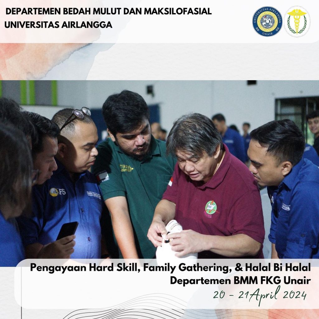 Memperkuat Ikatan Persaudaraan dalam Acara Halal Bihalal Departemen BMM FKG UNAIR