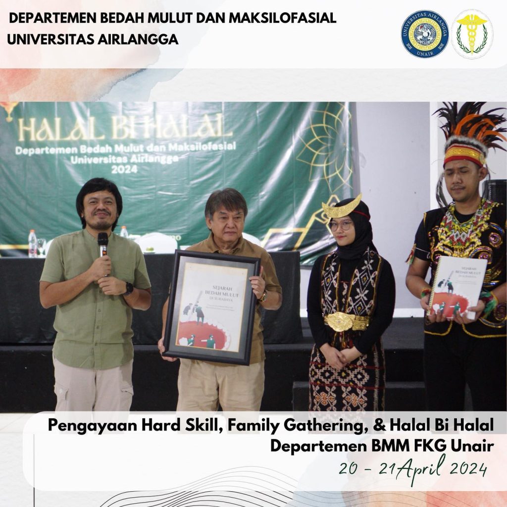 Memperkuat Ikatan Persaudaraan dalam Acara Halal Bihalal Departemen BMM FKG UNAIR