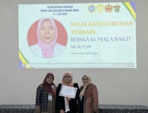 Peserta Didik Prodi Spesialis Penyakit Mulut Universitas Airlangga Raih Prestasi Tertinggi dalam Ukomnas Penyakit Mulut 2026