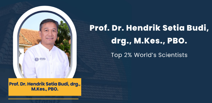 Dosen FKG UNAIR Masuk Jajaran Top 2% Peneliti Dunia!